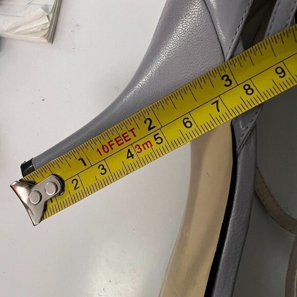 Bisou Bisou Lilac Embellished Diamond Multi-Strap Open Toe 3"‎ Sandal Heels Sz 8 - Picture 15 of 16